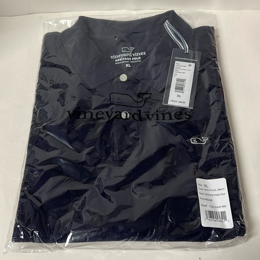 Vineyard Vine Heritage Polo XL